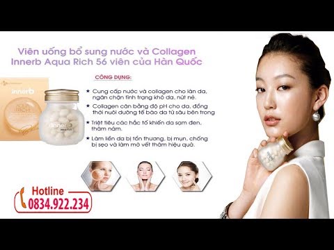 BÓC PHỐT VIÊN UỐNG CẤP NƯỚC COLLAGEN HÀN QUỐC INNERB AQUA RICH CÓ THẬT SỰ TỐT NHƯ BẠN NGHĨ?