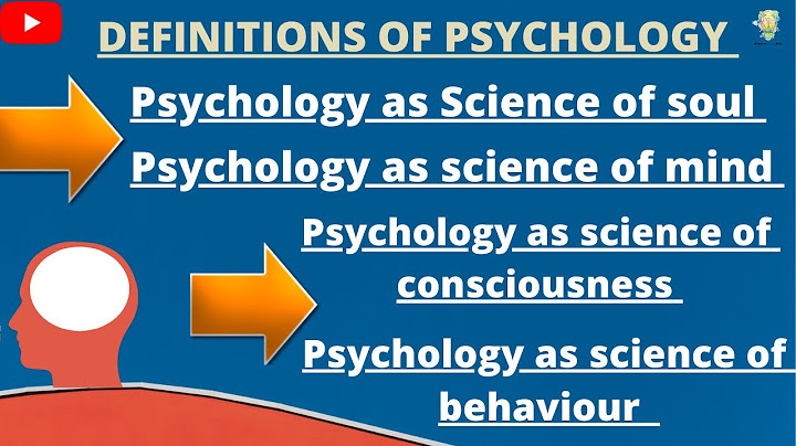 According to the definition of psychology, which of the following is not a behavior?