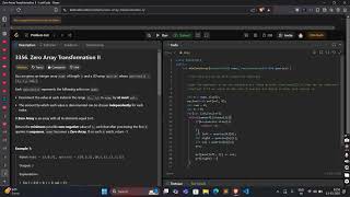3356. Zero Array Transformation II || Leetcode Daily || Line Sweep