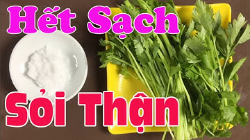 Lấy sạch sỏi thận sỏi mật cả đời không tái phát chỉ với 1 nắm rau cần tây [Sức khỏe]