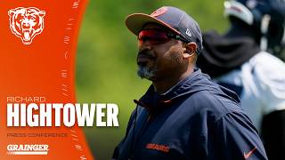Richard Hightower says rain presents opportunity to practice ball security | Press Conference