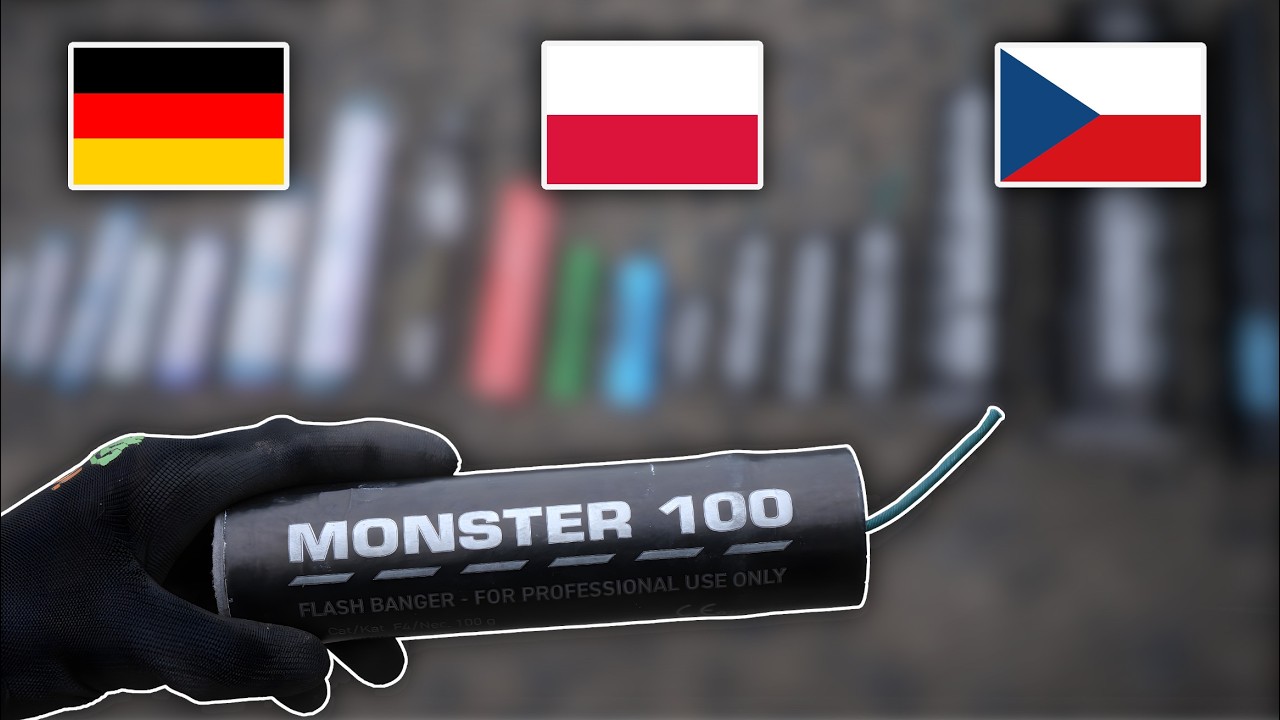 Die BESTEN Deutschen vs Tschechischen BÖLLER🧨💥 Vergleich !