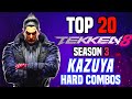 TOP SEASON 3 KAZUYA HARD COMBOS MAX DAMAGE