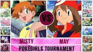 FINAL! Misty vs. May (Pokémon Sun/Moon) - Pokégirls Tournament