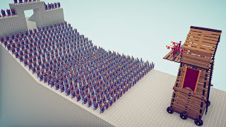 ARMY UNITS vs SUPER TOWER - Totally Accurate Battle Simulator TABS