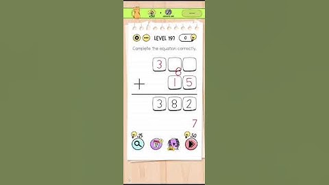 Brain Test Level 197 Walkthrough