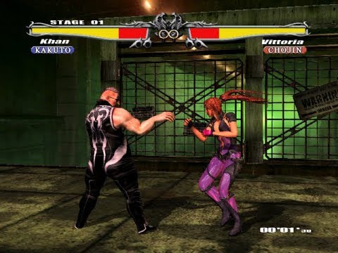 [Xbox Classic] Kakuto Chojin: Back Alley Brutal gameplay
