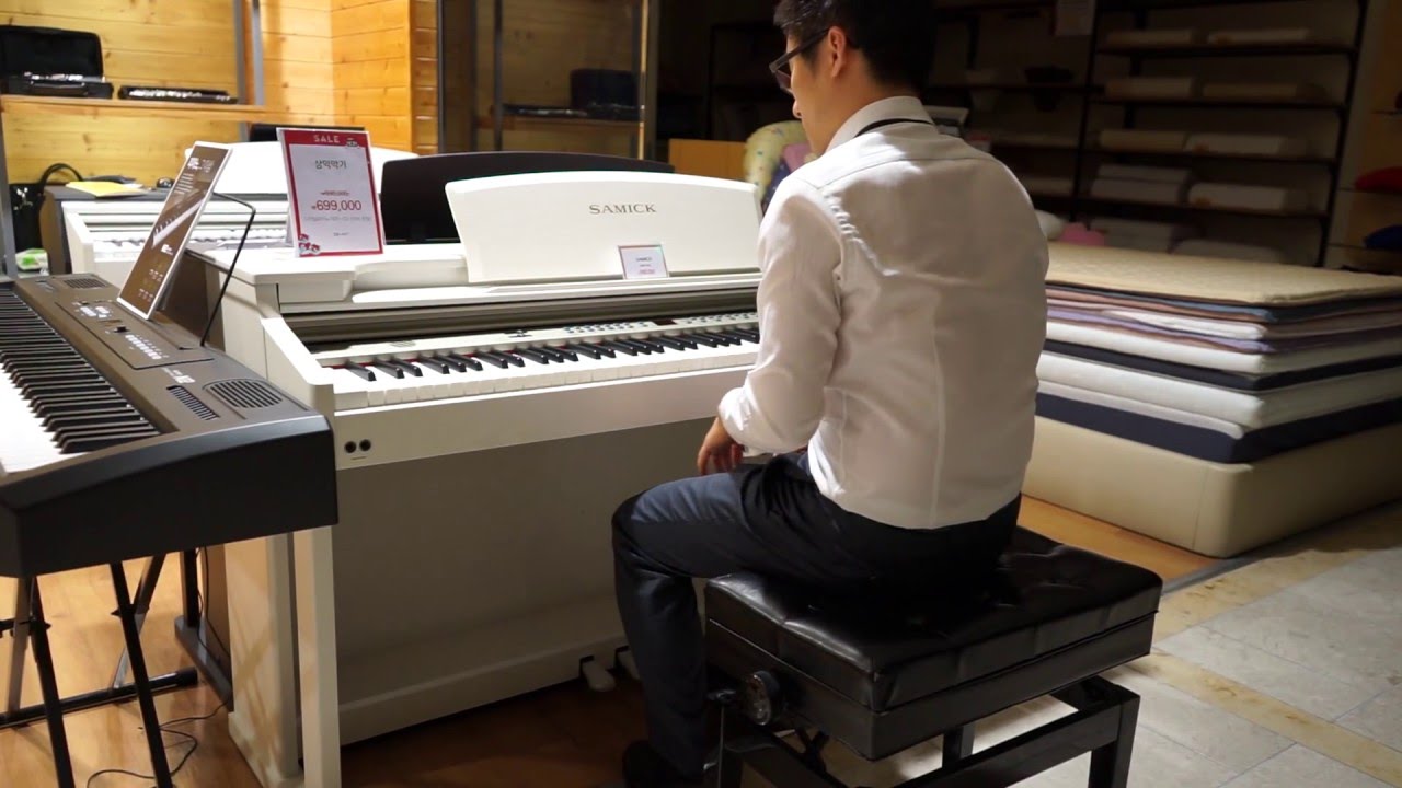 Digital Piano Samick RDP-153 - YouTube