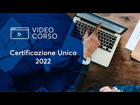 Certificazione Unica 2022