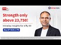 🔴 [Live] Intraday Insights for Nifty | Strength only above 23750! | 20th May
