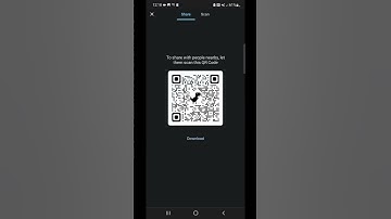 Generate Web Site QR Code With Android Chrome App