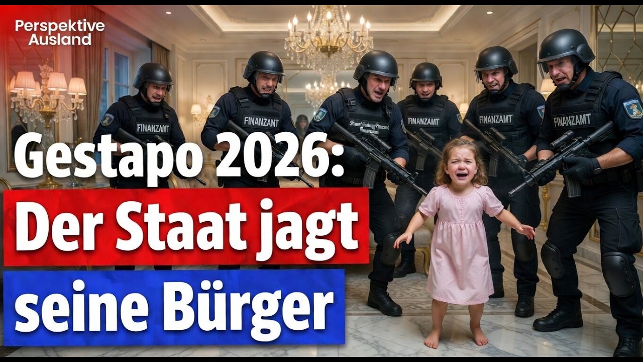 Finanzamt 2026: Gestapo-Methoden gegen Steuerzahler