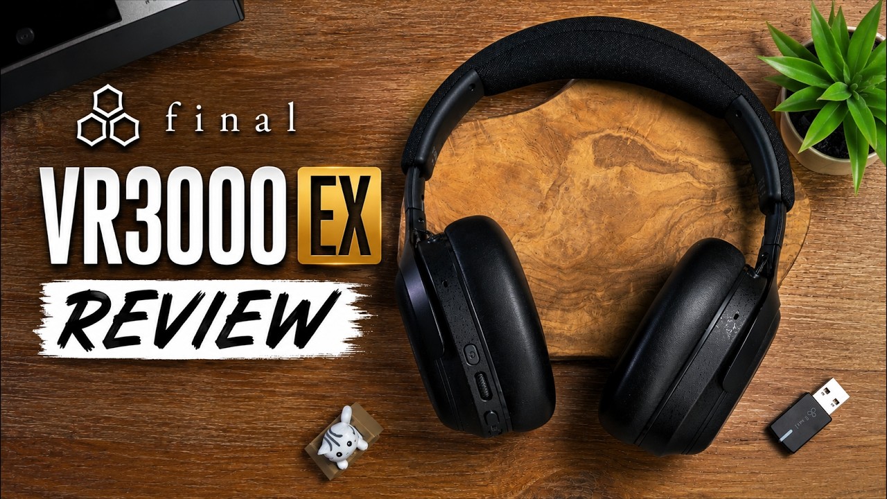 final VR3000 EX for Gaming ワイヤレスヘッドフォン final初のゲーミングヘッドセット「VR3000 EX for Gaming」初展示。新