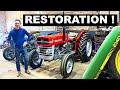 The Classic Tractor Workshop For My Classic MASSEY FERGUSON 135 Restoration!