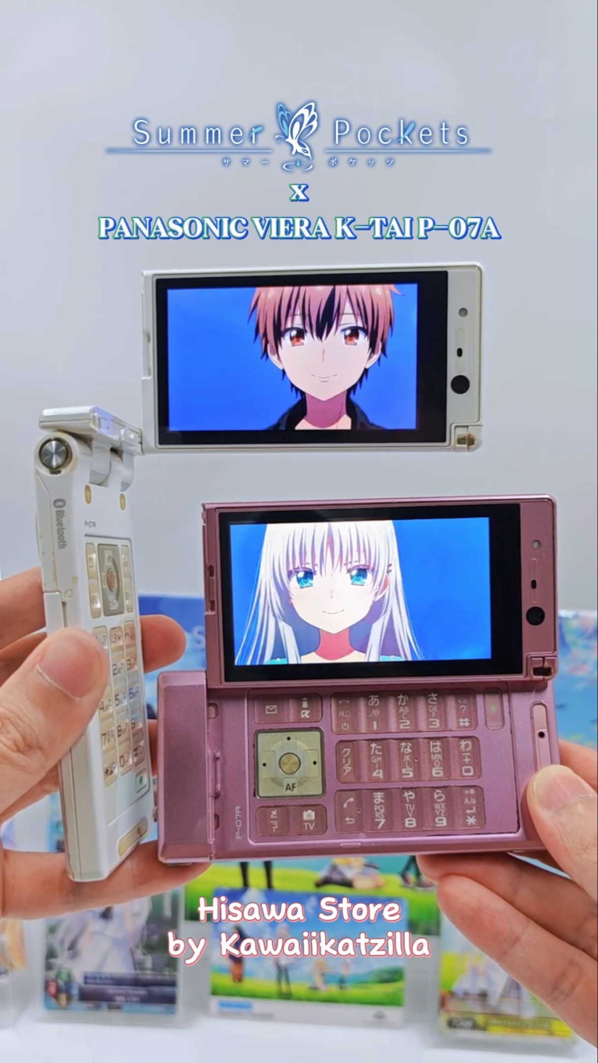 PANASONIC VIERA K-TAI P-07A x Summer Pockets - YouTube