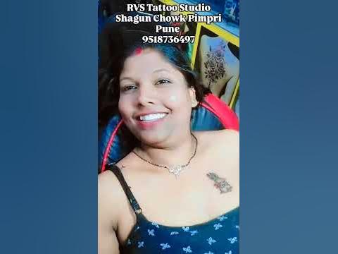  Cute Rabbit Tattoo Design ️ ️ #tattoo #pune #love #viralvideo # ...