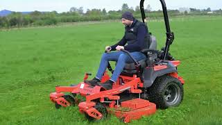 Grass cutting at Ury Riverside Park