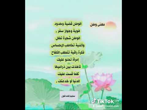 لمن يجهلون معنى كلمة وطن سليم المدهون