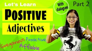 Positive Personality Adjectives | Part 2 | Words to describe person