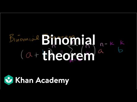 Video: Vad är Newtons Binomial