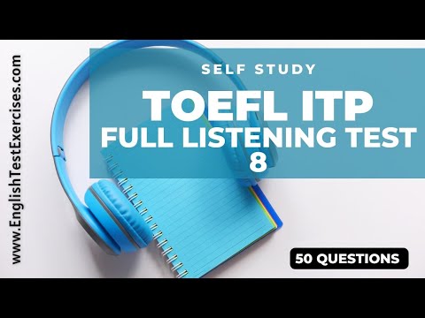 TOEFL ITP Full Listening Test 8