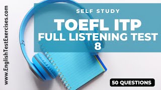 TOEFL ITP Full Listening Test 8 screenshot 4