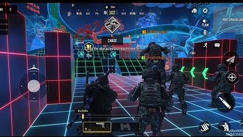 Playing Call of duty mobile