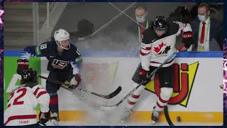 Хоккей ЧМ 2021.Канада первый финалист чемпионата мира по хоккею. США- Канада. Рига. Обзор