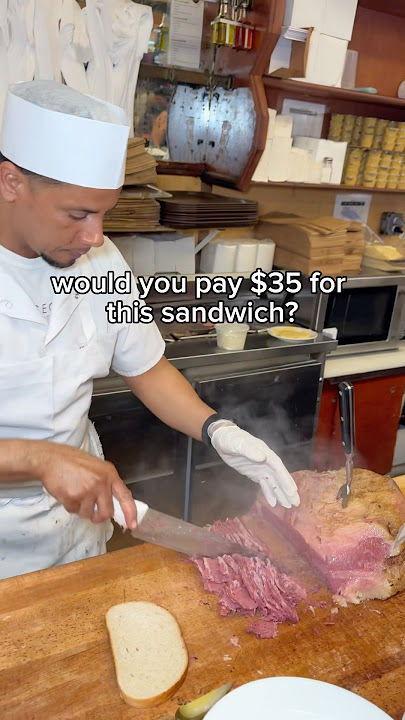 $35 katz deli pastrami sandwich!?