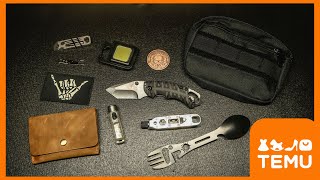 Temu EDC Haul! Good or Bad? Unboxing and Review!