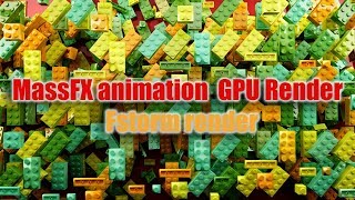 FStormRender animation Lego simulation