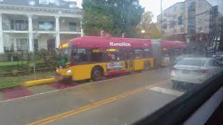 A Ride on King County Metro's Route 12 from Downtown, Autumn, 2025