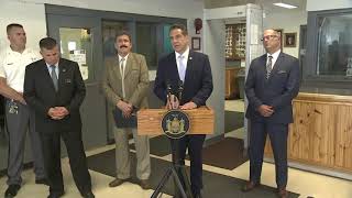 Governor Cuomo Holds a Press Briefing at  Great Meadow Correctional