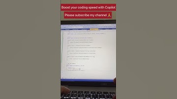 Git Copilot || boost your coding speed with copilot || vs studio #coding #code #copilot #gitcopilot