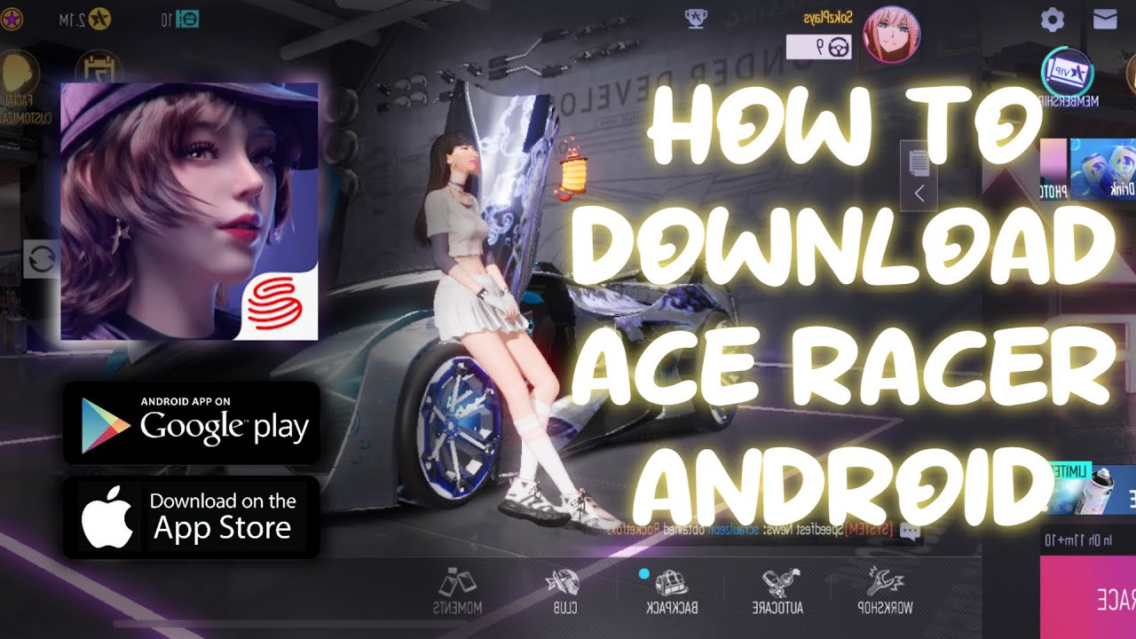 របៀប Download Ace Racer Android