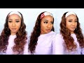 1-MIN EASIEST WIG INSTALL EVER FOR LAZY  GIRLS Best Protective Style FT . BEAUTY FOREVER