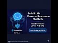 Build LLM-Powered Insurance Chatbots with Snowflake Cortex AI & RAG (Full Tutorial 2026)