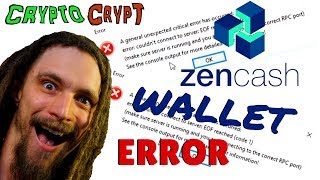 Zencash Swing Wallet Error, How To Fix, Re-Indexing