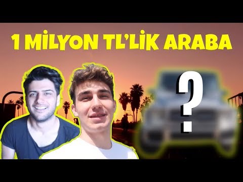 1.000.000 TL'LİK ARABAMIZ/AMERİKA VLOG ft.Reynmen