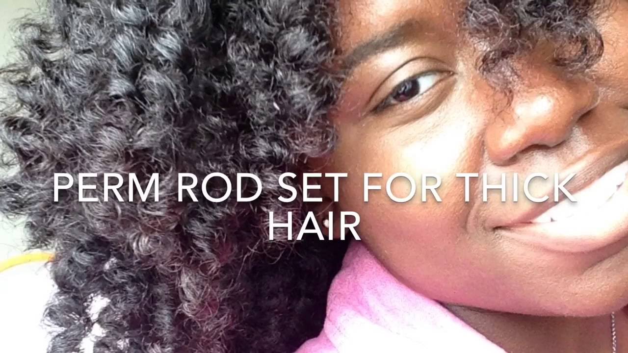 The Do S And Don Ts Of Perm Rod Set On Thick Hair Youtube
