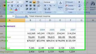 Group Worksheets in Excel 2007