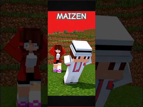 JJ Turned Michael Jackson - MAIZEN Minecraft Animation #shorts