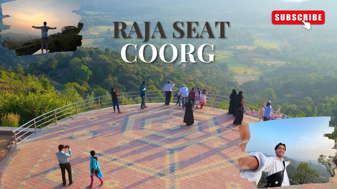 Raja's Seat 😳or Raja Seat at Madikeri tourism Coorg tourism Kodagu tourism Karnataka tourism 2026 