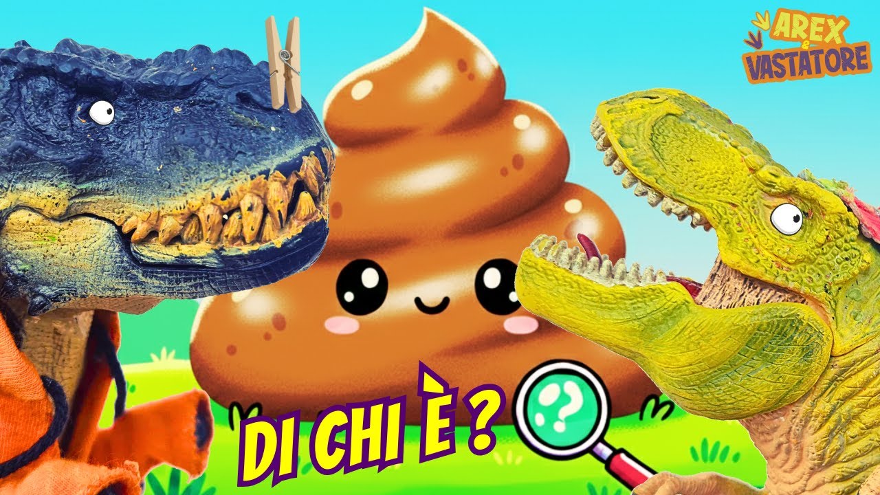 Il mistero della cacca gigante 💩🦖💨 [Arex & Vastatore]
