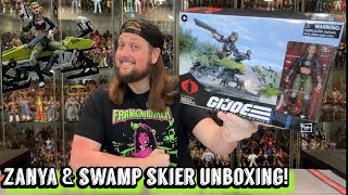Zanya & Swamp Skier GIJOE Classified Series Unboxing & Review!