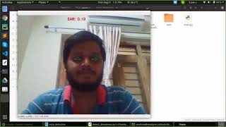 Car Driver Drowsiness Detection using Computer Vision