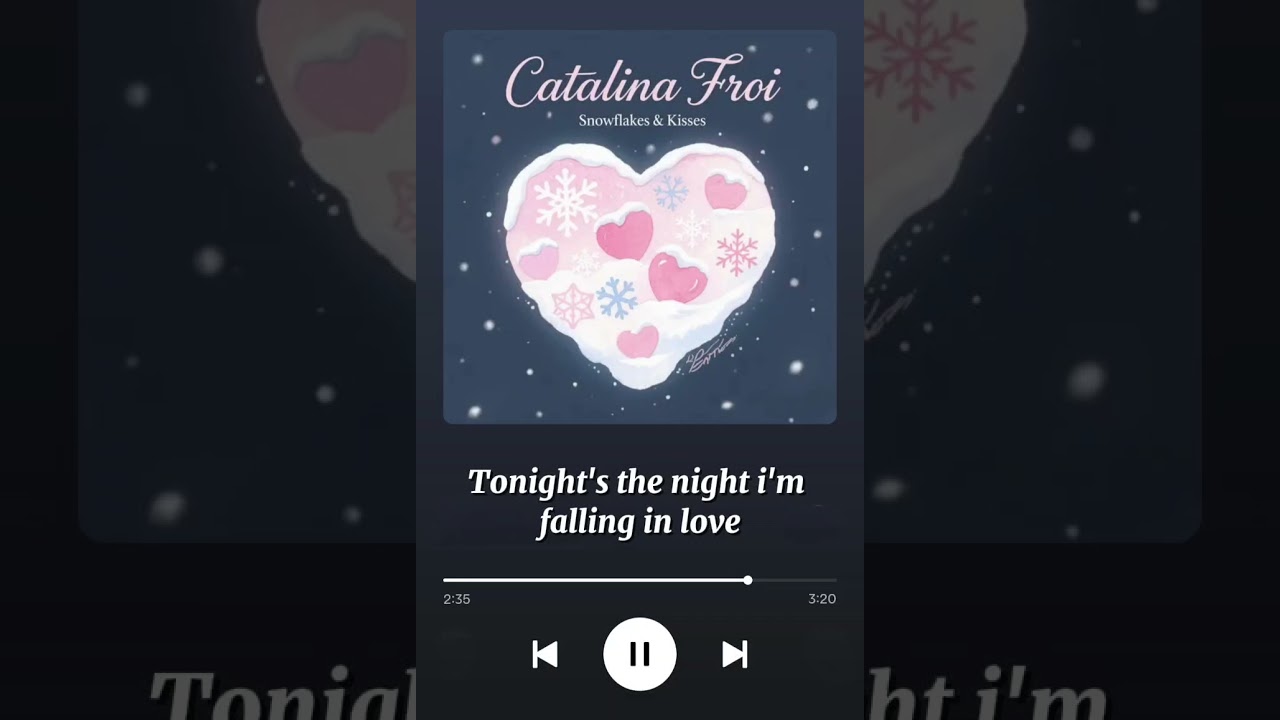 Snowflakes & Kisses available now on spotify! Stream its full version! 