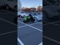 ZX6R PARKING LOT STUNTS 😱🏍️🔥