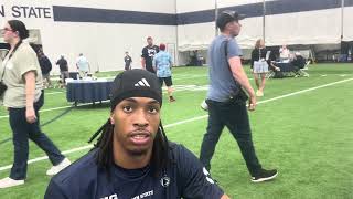 Penn State WR Chase Sowell Raves About Talented Freshman 8/7/26 | Media Day | NSN