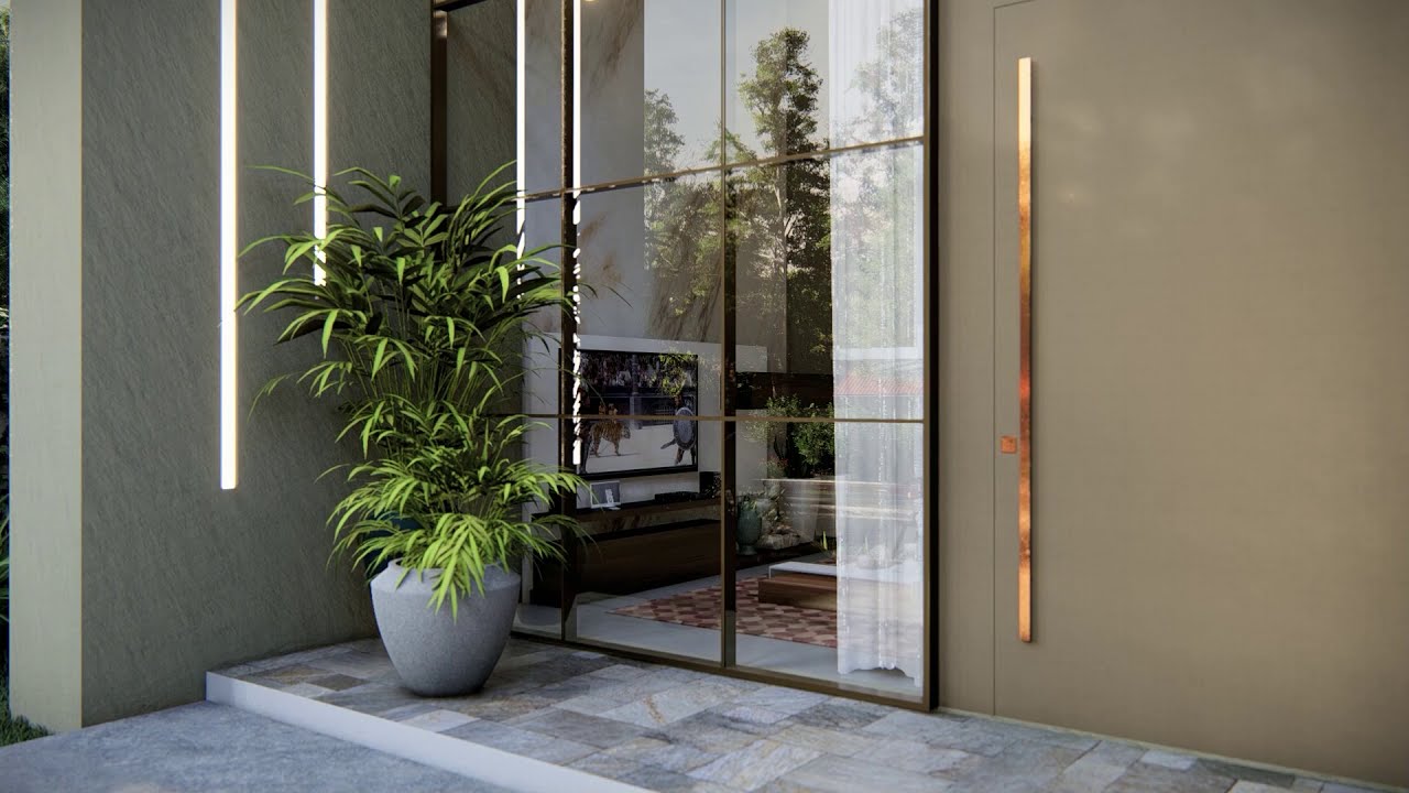 ARQUITETURA MODERNA - FACHADA IMPONENTE E CHARMOSA